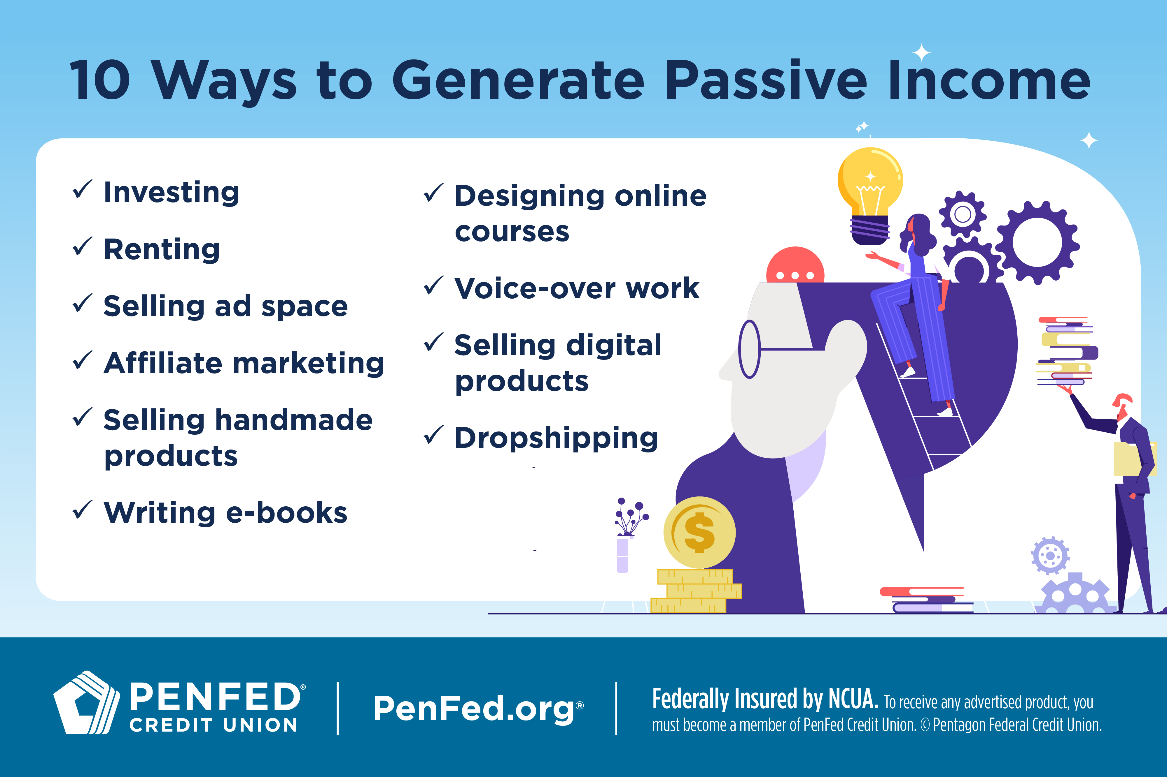 10 Ways to Generate Passive Income