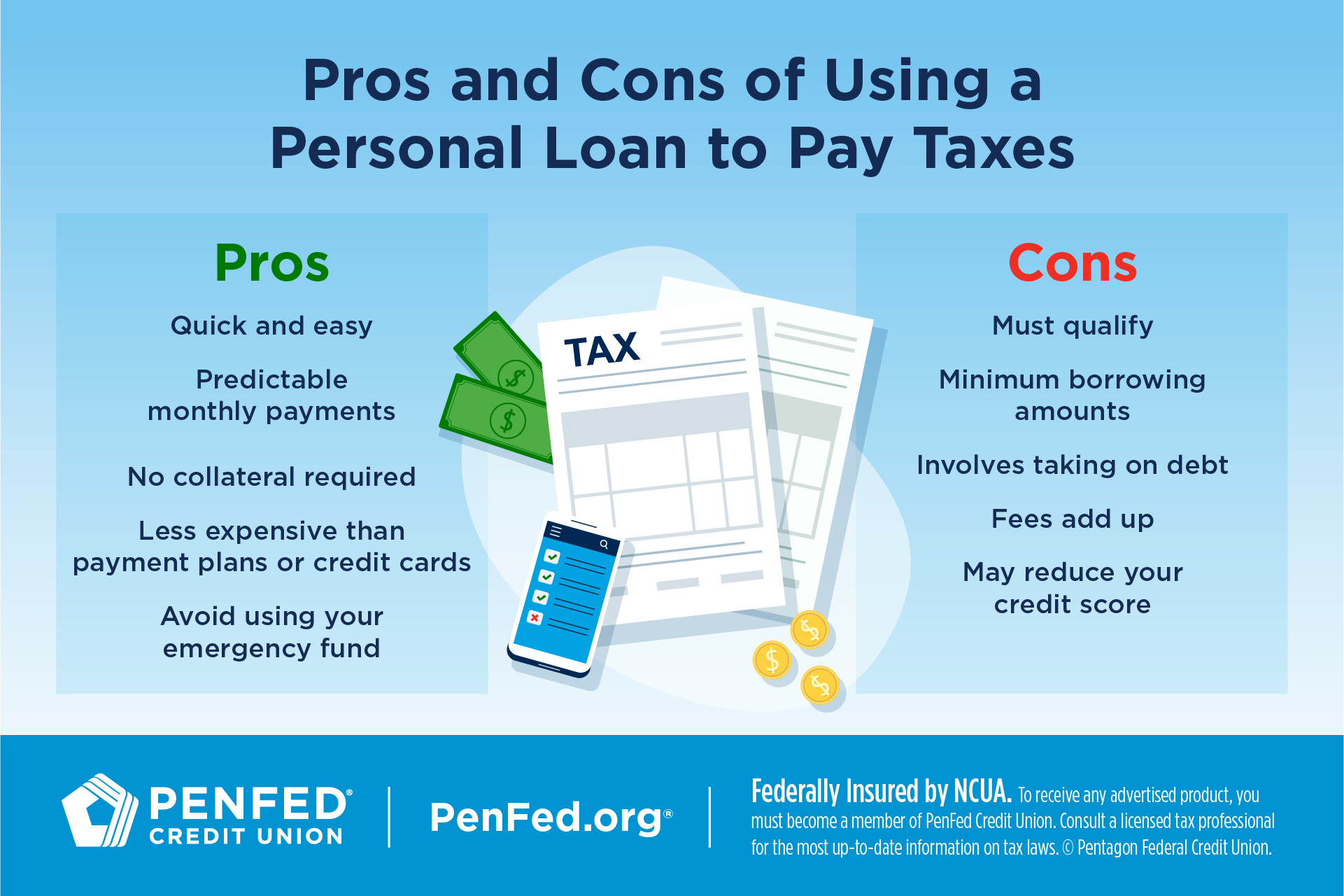 pros cons personal loan article.