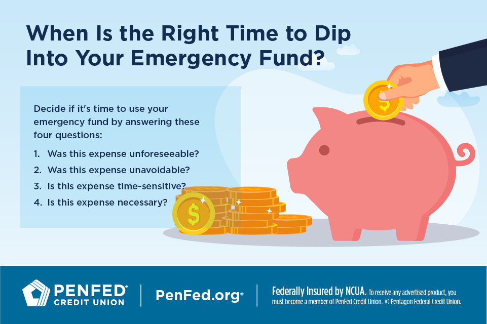 When Is the Right Time to Dip Into Your Emergency Fund