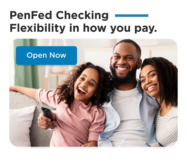 PenFed Checking - Flexibility in how you pay.