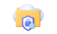 Secure Cloud Document Upload icon